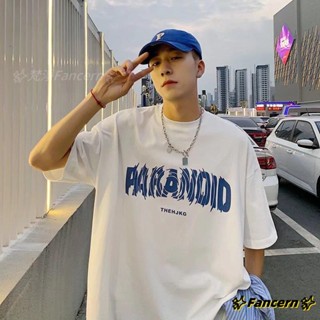 ✨Fancern✨ 臺灣出貨 男生長袖 韓版短T短袖上衣 短袖T恤男 男生衣服男女衣著 男生上衣短袖 短T（SE2021