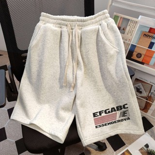 【PE】短褲 工裝褲 牛仔褲 休閒短褲 美式高街頭短褲男夏季寬鬆休閒垂感設計感運動五分褲ins潮牌