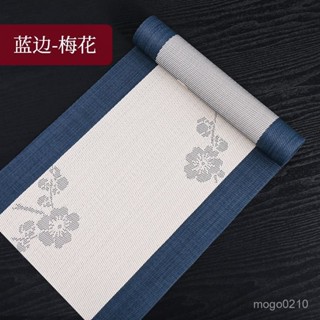 【臺灣熱賣】茶席桌旂茶具配件桌旂防水茶墊茶布茶桌布茶旂禪意中式茶道茶盤墊