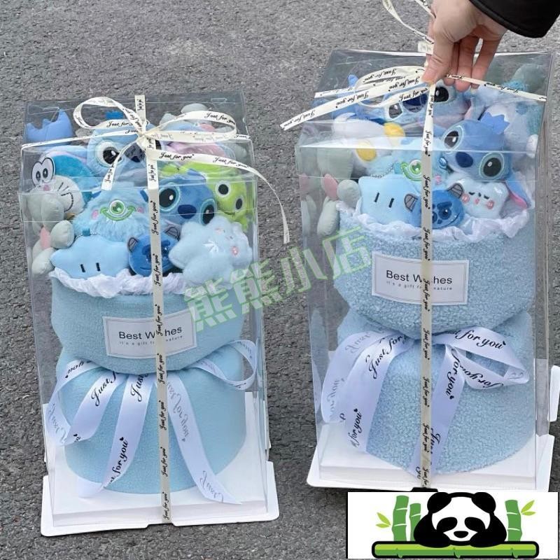 4.6‼️史迪奇 造型花束 創意花束 史迪奇禮盒 玩偶花束 情人節 生日 送禮 公仔花束
