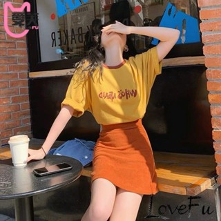 【春夏套裝熱銷】夏季新款鹽系時尚減齡網紅炸街顯瘦上衣遮肚短裙兩件套裝女潮Lxip~