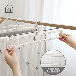臺灣嚴選【3530人好評】可伸縮衣架家用掛衣服架晾衣宿捨曬被子晾床單浴巾掛毛巾神器無痕