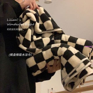 ✨臺灣出貨✨披肩毯 懶人毯 冷氣毯 空調毯浴巾女可穿可裹成人毛巾比純棉吸水不掉毛ins學生洗澡專用洗澡巾