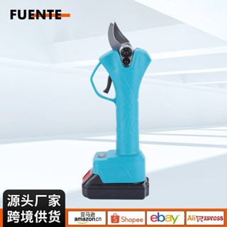 臺灣熱賣廠家批髮園林多功能電動剪刀家用無綫鋰電粗枝剪果樹園藝修枝剪 OTJS