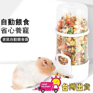 【限時特賣】自動餵食器 倉鼠食盆 定時餵食器 寵物自動餵食器 倉鼠餵食器 倉鼠用具 智慧餵食器