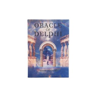 德爾斐神諭卡 Oracle of Delphi 44張英文定製桌遊卡牌10.3x7.3cm 多趣美桌遊