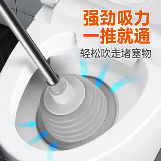 【全網最低價 免運】下水道疏通器吸馬桶疏通管道的神器馬桶吸皮搋子家 馬桶疏通器 通馬桶疏通器 管道疏通 廁所管道堵塞疏通