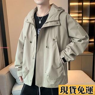 ✨品喬🌸限時下殺🌸【3423人收藏】春秋季新款男士夾克衫外套潮休閒百搭外衣帥氣韓版青年上衣服男女