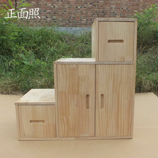 💒浪淇家居🏡家用閣樓躍層儲物實木階梯梯櫃兒童床階梯實木階梯式收納櫃實木梯