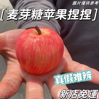 【好物優選】解壓玩具 解壓 玩具 模擬玩具 發洩玩具 小紅書同款麥芽糖蘋果捏捏樂創意模擬水果捏捏解壓發洩慢回彈玩具
