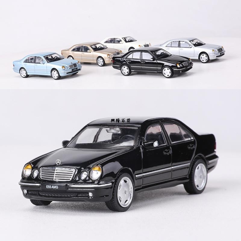 ✨興隆百貨✨模型 Shadow 1:64 奔馳 E55 AMG W210 仿真閤金車 壓鑄 汽車模型收藏擺件 男生禮物