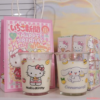 新品特惠💖學生朋友禮物收藏】生日禮物女生送朋友閨蜜創意精緻同學實用玻璃水杯可愛高級三麗鷗