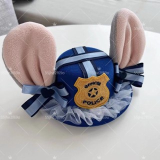 cosplay兔子朱迪瘋狂動物城頭飾兒童耳朵帽子發夾可愛甜美兔發箍