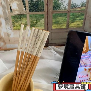 臺灣發貨彩色糖果筷子尖頭筷 筷子 日式木筷 環保餐具 無漆木筷 木筷子 環保筷 竹木筷 筷子 竹木筷 竹筷
