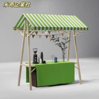 💦米奇企業社💦擺攤展示架集市攤位促銷臺推車夜市專用車可折疊移動戶外花車架子 擺攤架 展示架