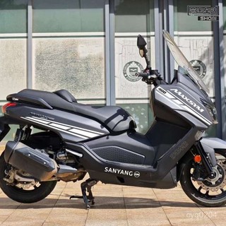 機車車貼 摩託車貼 機車貼紙 摩託車貼紙 適用三陽機車MAXSYM400全車拉花改裝車身裝飾創意貼花劃痕遮蓋貼