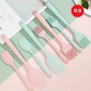 ❤臺灣發貨+統編❤矽膠油刷 蛋糕刮刀 廚房耐高溫烘焙工具 燒烤刷子奶油刀矽膠