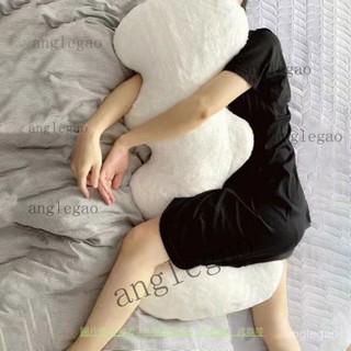 可愛波浪形抱枕長條枕夾腿床頭靠枕長形睡覺床上孕𡠹側睡生日禮物 抱睡枕 長抱枕 側睡長條枕 長枕頭 長型長條抱枕 長型靠枕