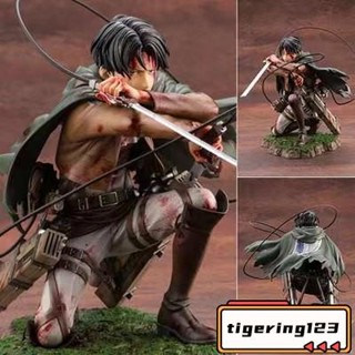 💕 公仔手辦進擊的巨人 兵長 戰損 血戰 公仔 模型 GK 景品 盒裝 手辦 動漫 周邊 利威爾 桌面 機箱 擺