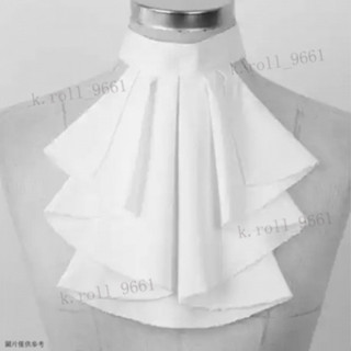 【1萬人收藏】雪紡領圈宮廷風 洛麗塔假領子 口水巾領花禮服裝 演出假領廢土風