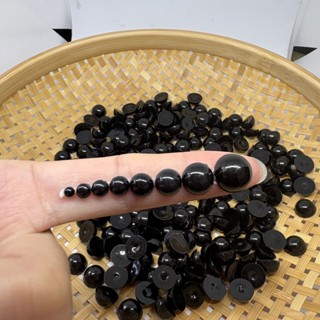 🎄限時搶購🎄【3天內熱銷1819件】毛絨玩具眼睛玩偶眼睛眼珠黑色平底眼睛DIY手工公仔毛綫眼睛配件