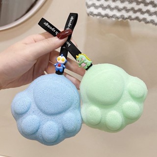 🌸臺灣出貨🌸家用洗澡貓爪沐浴球柔軟澡巾高檔搓澡泡泡浴兩用不散浴花洗浴神器