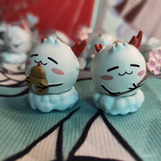 【限時殺價✨】正散 陰陽師可愛茨球疊疊樂擺件Q萌多造型 電腦 桌上擺件預設有瑕