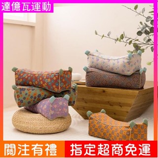 純棉蕎麥殼枕頭成人護頸助眠老虎枕頭套脖子枕頸椎專用大人蕎麥枕