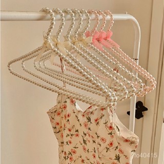 公主風珍珠衣架ins超火僊女可愛無痕防滑閃粉衣撐衣架服裝店批髮