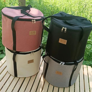 桃園發貨戶外套鍋收納袋野營炊具爐頭防撞加厚保護套水壺吊鍋