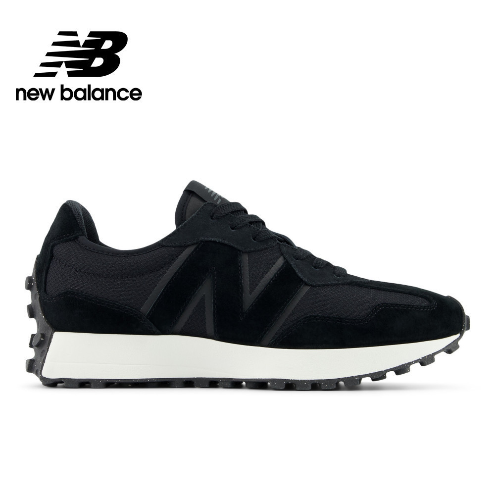 【New Balance】 NB 復古鞋_中性_黑色_U327SWB-D楦 327 運動/戶外
