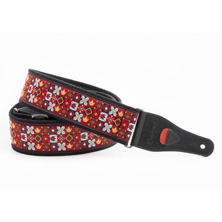RightOn 吉他背帶 Standard Plus系列 Legend JH II Red 西班牙進口【他,在旅行】
