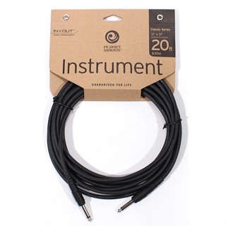 Daddario Planet Waves 樂器導線 CGT 20 20呎 Classic吉他導線 雙直頭【他,在旅行】