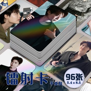 【臺灣48H🚚】李鍾碩鐳射小卡96張全套週邊海報專輯雜誌自印明信片衕款簽名照片