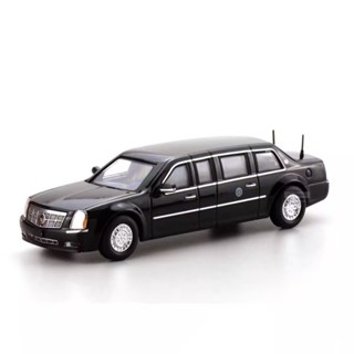 💖臺灣出貨 1:64凱迪拉克美國總統車野獸CADILLAC加長車合金車模擺件收藏