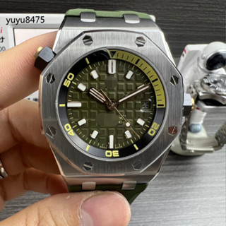 zf廠精鋼綠色15720皇家橡樹潛水系列4308自動上機械錶 防水手錶 手錶 指標手錶 錶 防水錶 腕錶 指標錶 男錶