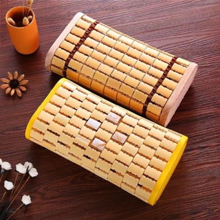 🔥臺灣出貨🔥夏季竹枕頭麻將枕頭涼竹枕夏天成人竹枕學生夏季護頸枕頭夏涼枕頭