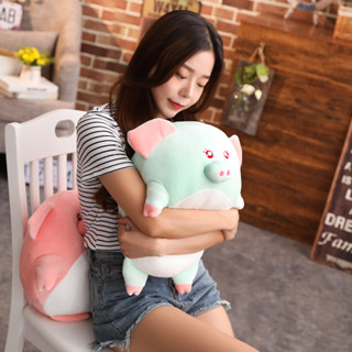 軟體豬小胖羽絨棉公仔布娃娃睡覺抱枕卡通豬玩偶生日禮物送女友