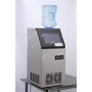 商用小型奶茶店製冰機桶裝水家用廚房吧臺冰塊機製冰機110V可選5.22 詢運費