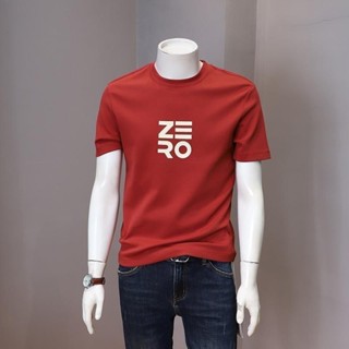 【XIU】☻男短袖 男士2025夏季字母印製圓領短袖t恤衫韓版青時尚潮流打底上衣