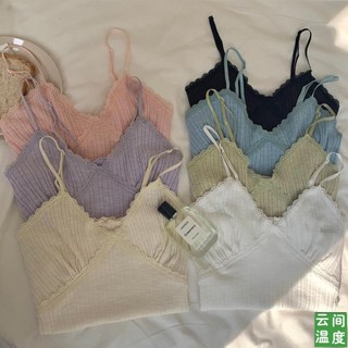 【ZFX闆娘自留】蕾絲花邊糖果色吊帶背心女上衣