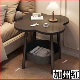✨🔥臺灣24H🔥北歐風小圓桌 質感茶幾 客廳桌 臥室床頭桌 客廳茶幾 茶幾邊桌 床邊桌 床頭桌 實木茶幾 邊桌 小桌