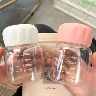 ⚡桃園發貨⚡ 迷你小水杯玻璃小奶杯女咖啡牛奶杯便攜外帶高顔值胖胖杯可愛杯子 OYNO