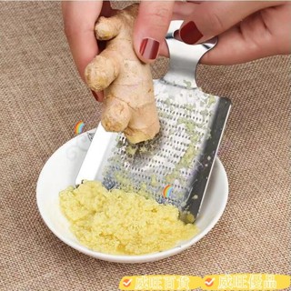 威旺優品Kc家用不銹鋼薑蓉蒜泥研磨器手動生薑擦薑末薑汁磨泥神器宿捨家用 FSAH