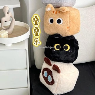 大甩賣🛒✨抱枕 可愛卡通豆腐方塊貓咪抱枕毛絨玩具女生睡覺榻榻米懶人沙傳送閨蜜