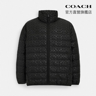【coach】輕便型羽絨外套-黑色(ct730)｜官方直營