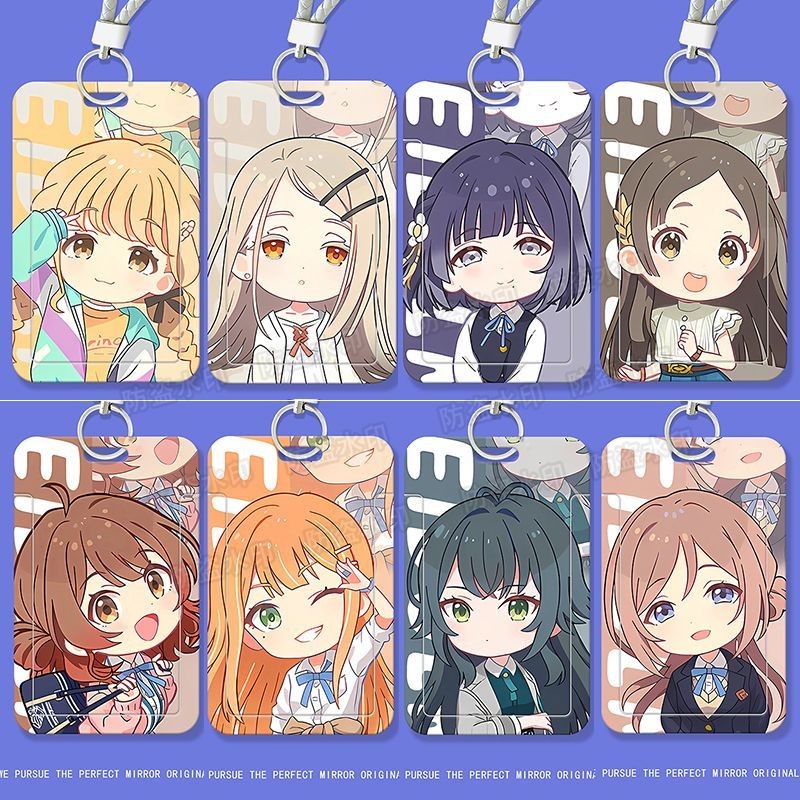 偶像大師 學園偶像大師月村手毬身份證公交卡套學生卡飯卡水卡校園卡保護套 FDJY