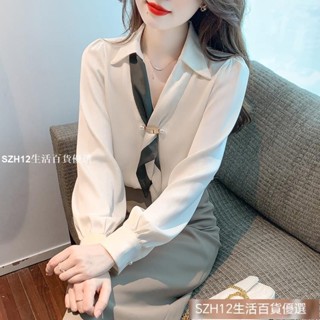 夏季襯衫女設計感小眾休閒時尚襯衣宮廷風法式上衣