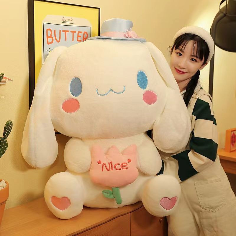 【7柒】【爆品】⭐爆款玉桂狗玩偶 玉桂狗毛絨公仔 可愛狗狗毛絨玩具大號 女生布娃娃 床上陪睡娃娃 生日禮物女