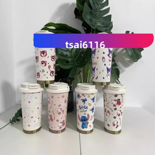 316不鏽鋼 保溫杯 史迪仔 保溫瓶 卡通 手提杯 庫洛米 杯子 凱蒂貓 水杯 玉桂狗 水瓶 草莓熊 咖啡杯 316不鏽